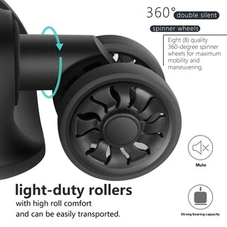 Foto 4 | Foto 4 | Equipaje De Mano Coolife Con Tapa Giratoria Tsa Lock De 56 Cm - Venta Internacional.