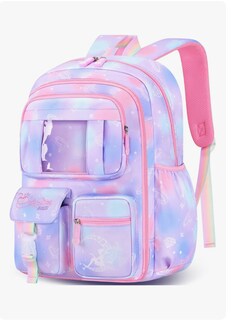 Foto 1 | Foto 1 | Mochila Escolar Viaje Para Niñas De Primaria Segundaria, Mochila Backpack Espaciosa, Antirrobo, Impermeable,mochila Multi Bolsi