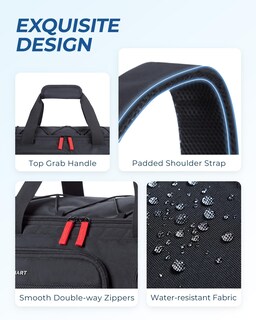 Foto 6 | Foto 6 | Bolsa De Gimnasio Bagsmart Large 63 L Con Compartimento Para Portátil Para Mujeres Y Hombres - Venta Internacional.