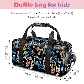 Foto 2 | Foto 2 | Bolsa De Lona Rlgpbon Kids Overnight Boys Sport Con Compartimento Para Zapatos - Venta Internacional.