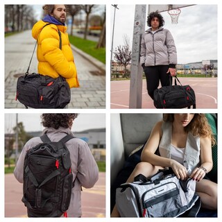Foto 2 | Foto 2 | Bolsa Deportiva De Viaje Bagsmart De 35 Litros Con Compartimento Para Zapatos - Venta Internacional.