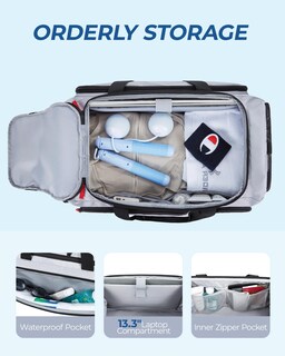 Foto 4 | Foto 4 | Bolsa Deportiva De Viaje Bagsmart De 35 Litros Con Compartimento Para Zapatos - Venta Internacional.