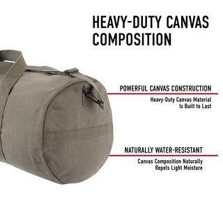 Foto 7 | Foto 7 | Bolsa De Lona Rothco, Bolsa De Lona Para Gimnasio, Negra, 19 - Venta Internacional.