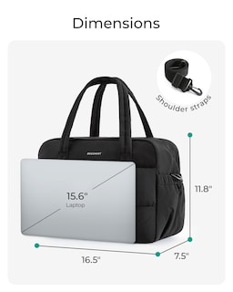 Foto 3 | Foto 3 | Bolsa De Viaje Bagsmart Para Mujer, De 29 Litros, Con Compartimento Para Portátil - Venta Internacional.