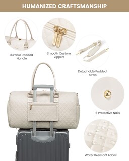 Foto 5 | Foto 5 | Bolsa De Viaje Lovevook Para Mujer Con Neceser De 21 Pulgadas - Venta Internacional.