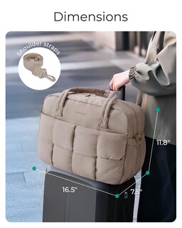 Foto 7 | Foto 7 | Bolsa De Viaje Bagsmart Para Mujer, De 29 Litros, Con Compartimento Para Portátil - Venta Internacional.