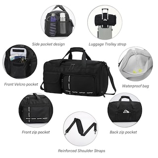 Foto 5 | Foto 5 | Bolsa De Viaje Maxtop, Bolsa De Gimnasio Grande Con Compartimento Para Zapatos - Venta Internacional.
