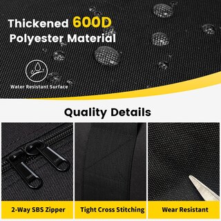 Foto 4 | Foto 4 | Bolsa De Viaje Vorspack Extra Grande De 150 Litros, Color Negro - Venta Internacional.