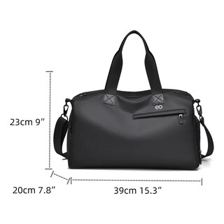Foto 3 | Foto 3 | Maleta Deportiva Bolsa Gym De Viaje Gran Mochila Eo Safe Imports Esi-20047 Negro
