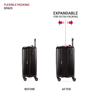 Foto 5 | Foto 5 | Equipaje Swissgear 7272 Energie Con Superficie Rígida Expandible De 30 Pulgadas Color Negro - Venta Internacional.