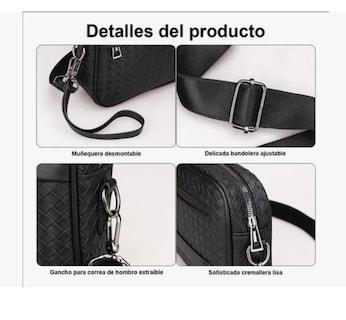Foto 3 | Foto 3 | Bandolera Hombres Crossbody Bolso Moderno Maletin Hombre