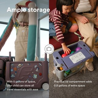 Foto 5 | Foto 5 | Maleta Ride-on Stokke Jetkids Bedbox Para Niños De 2 A 7 Años Color Gris Medianoche - Venta Internacional.