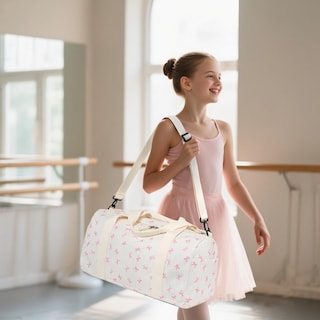 Foto 4 | Foto 4 | Bolsa Deportiva Ledaou  Bolsa De Lona Deportiva Para Fin De Semana  Impermeable Para Niñas - Venta Internacional.