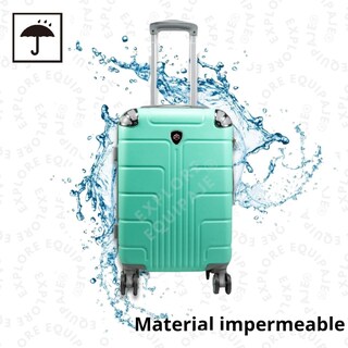 Foto 6 | Foto 6 | Maleta Jony Menta 10 Kg de Mano 20 Pulgadas Resistente al Agua con Ruedas 360° con Candado Fijo de Seguridad