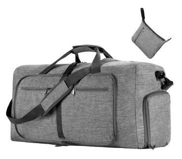 Foto 1 | Foto 1 | Bolsa Deportiva Bolsa De Viaje Impermeable De Gran Capacidad Gris