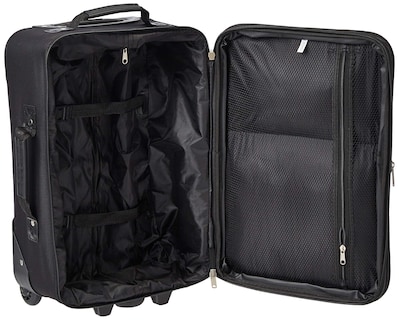 Foto 5 | Foto 5 | Juego De Equipaje Rockland Fashion Softside Upright De 2 Piezas Negro - Venta Internacional.