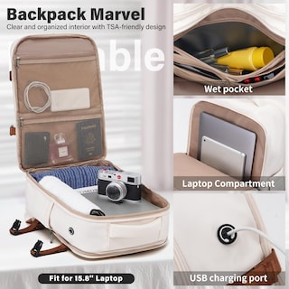 Foto 5 | Foto 5 | Set De Equipaje Coolife Pc Hardshell Con Ruedas Tsa Lock Spinner - Venta Internacional.