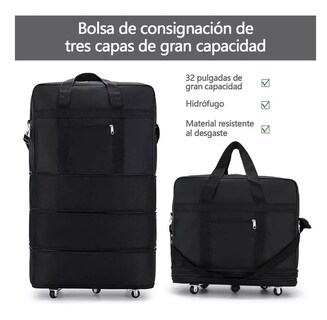 Foto 4 | Foto 4 | Maleta de Viaje Belug con Ruedas color Negro
