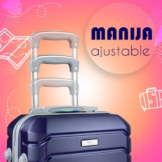 Foto 5 | Foto 5 | Maleta de Viaje Etco Travel con Ruedas de 18\" color Azul