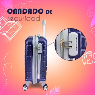 Foto 7 | Foto 7 | Maleta de Viaje Etco Travel con Ruedas de 18\" color Azul