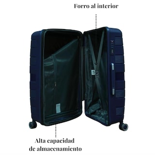Foto 5 | Foto 5 | Maleta de Viaje T-travel Infinity Azul Mediana