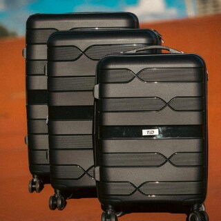 Foto 6 | Foto 6 | Maleta de Viaje T-travel Infinity Vertical con Ruedas Negra