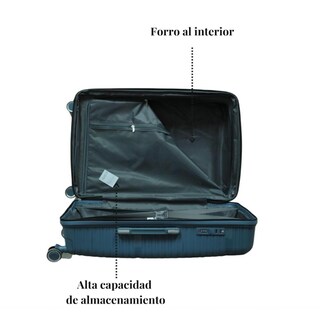 Foto 5 | Foto 5 | Maletas de Viaje T-travel Infinity Vertical Azul