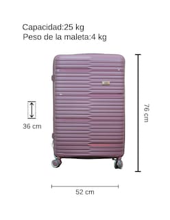 Foto 2 | Foto 2 | Maleta de Viaje T-travel Wandelust Magenta