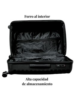 Foto 6 | Foto 6 | Maletas de Viaje T-Travel Tech de Polipropileno Negro