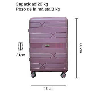 Foto 2 | Foto 2 | Maletas de Viaje T-travel Infinity Polipropileno Magenta