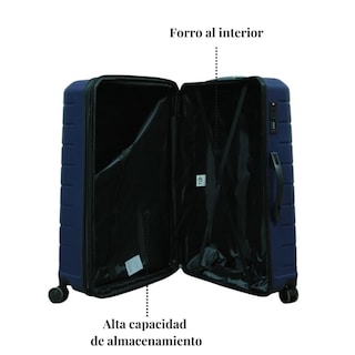 Foto 5 | Foto 5 | Maletas de Viaje T-Travel Classic Azul de Polipropileno