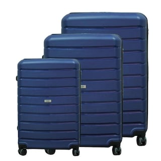 Foto 7 | Foto 7 | Maletas de Viaje T-Travel Classic Azul de Polipropileno