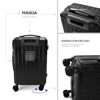 Foto 5 | Foto 5 | Maleta Carry On Con Carga Usb y Equipaje de Mano Andromeda Inc