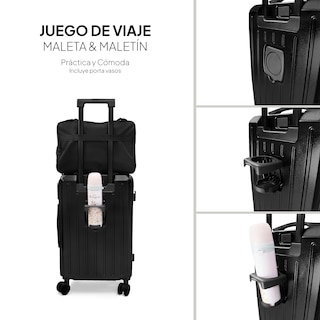 Foto 6 | Foto 6 | Maleta Carry On Con Carga Usb y Equipaje de Mano Andromeda Inc
