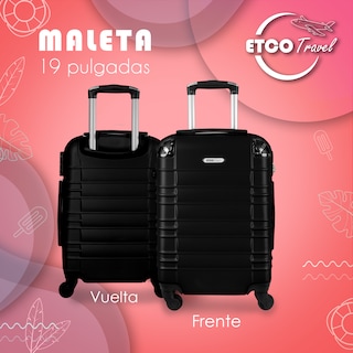Foto 2 | Foto 2 | Maleta de Viaje 10 Kgs. Negro con Ruedas 360