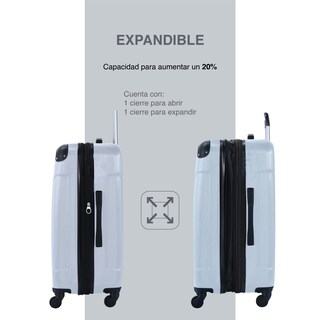 Foto 4 | Foto 4 | Maleta Fly & Trip ABS 20in Tokio Plateada