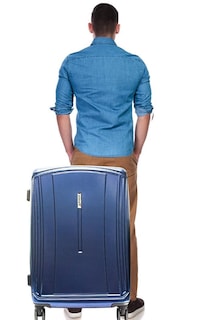 Foto 5 | Foto 5 | Maleta Skypeak De Viaje Rígida 28'', Color Azul Marino Azul Marino