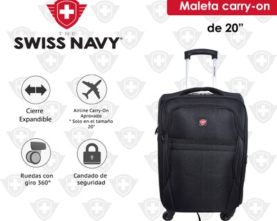Foto 8 | Foto 8 | Maleta Swiss Navy Pilatus Cabina Negra
