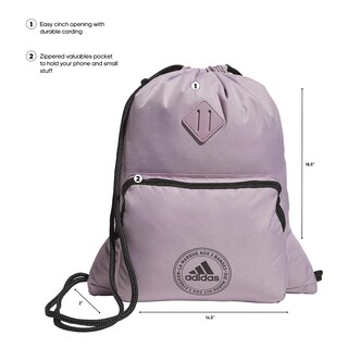 Foto 2 | Foto 2 | Mochila Adidas Classic 3s 2.0 Preloved Fig Morado/negro - Venta Internacional.