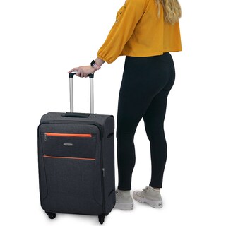 Foto 3 | Foto 3 | Maleta De Tela Viva 24'' - Negra