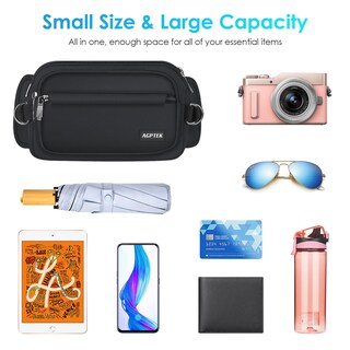 Foto 3 | Foto 3 | Fanny Pack Agptek Con Bloqueo Rfid Impermeable Para Mujeres Y Hombres - Venta Internacional.