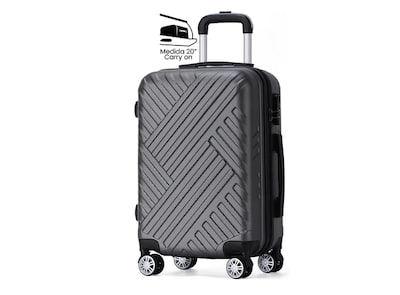Foto 1 | Foto 1 | Maleta De Viaje Rígida Carry On De Mano Cabina Modelo Argenta 20 Pulgadas 10 Kg Con Candado Seguridad
