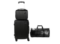 Set Maletas Rígidas Kit Viaje Mano Avion 20in 4 Ruedas 360°