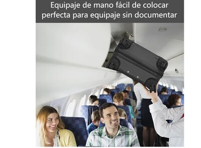 Foto 2 | Foto 2 | Set Maletas Rígidas Kit Viaje Mano Avion 20in 4 Ruedas 360°