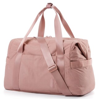 Foto 1 | Foto 1 | Bolsa De Gimnasio Bagsmart Para Mujer, Bolsa De Viaje De Fin De Semana, Rosa Oscuro - Venta Internacional.