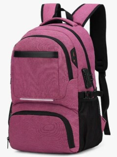 Foto 1 | Foto 1 | Mochila Xtellar De Almuerzo Antirrobo Impermeable A Portátil 15,6i Color Violeta Diseño De La Tela Oxford 900d