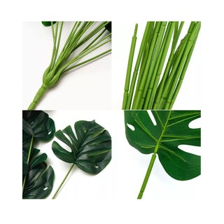 Foto 3 | Foto 3 | Plantas De Palma Artificial Belug Hojas Tortuga Sintética