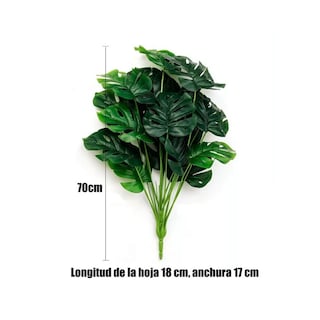 Foto 5 | Foto 5 | Plantas De Palma Artificial Belug Hojas Tortuga Sintética