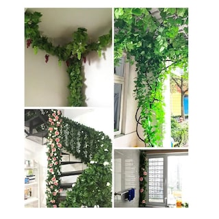 Foto 3 | Foto 3 | Enredaderas Artificiales Plantas Colgantes Decorativas 24pz