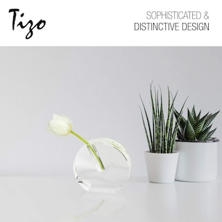 Foto 2 | Foto 2 | Vaso Bud Vase Tizo Design Cristal Redondo Transparente y Elegante - Venta Internacional